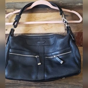 Tod's Black Leather Purse
